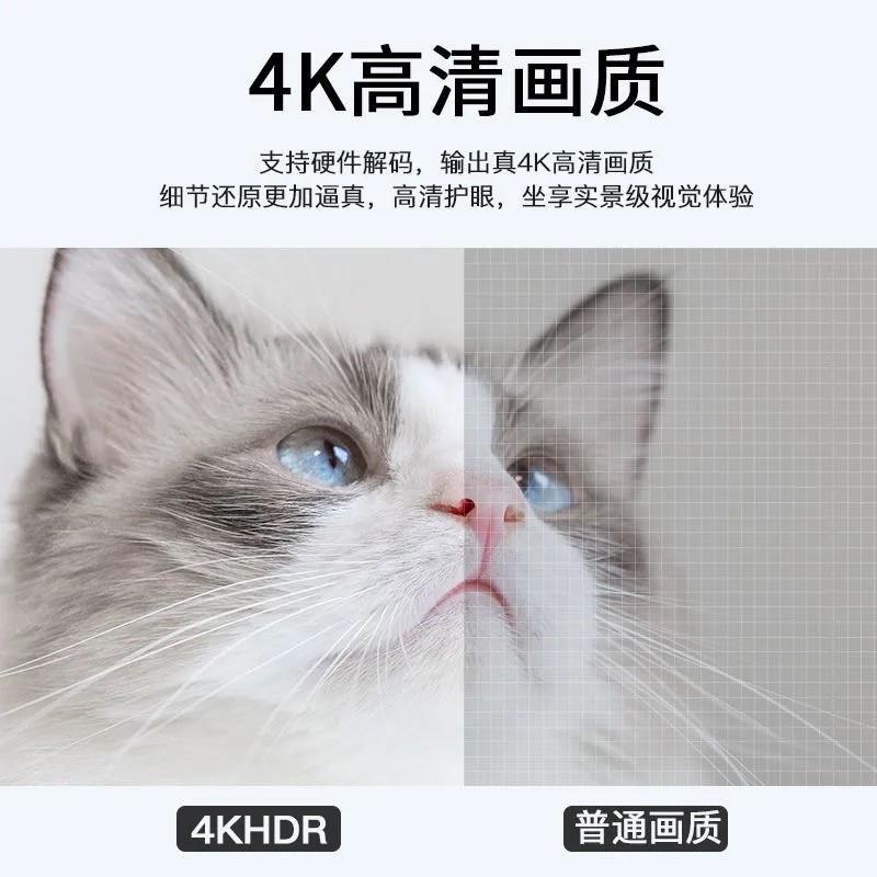 奇异果机顶盒无线wifi网络电视盒子4K投屏魔盒全网通TV家用播放器-图1