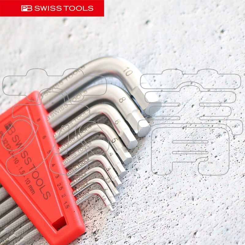 原装瑞士pb swiss tools滚花扳手 pfz手机零部件