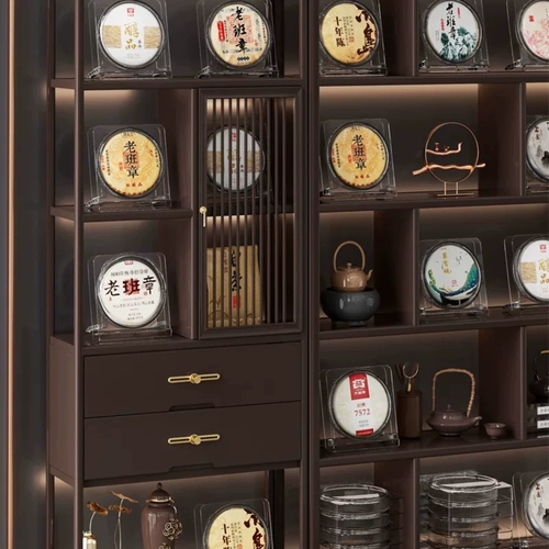 Чай Пуэр, чайный блин, коробка для хранения, стенд, контейнер для хранения