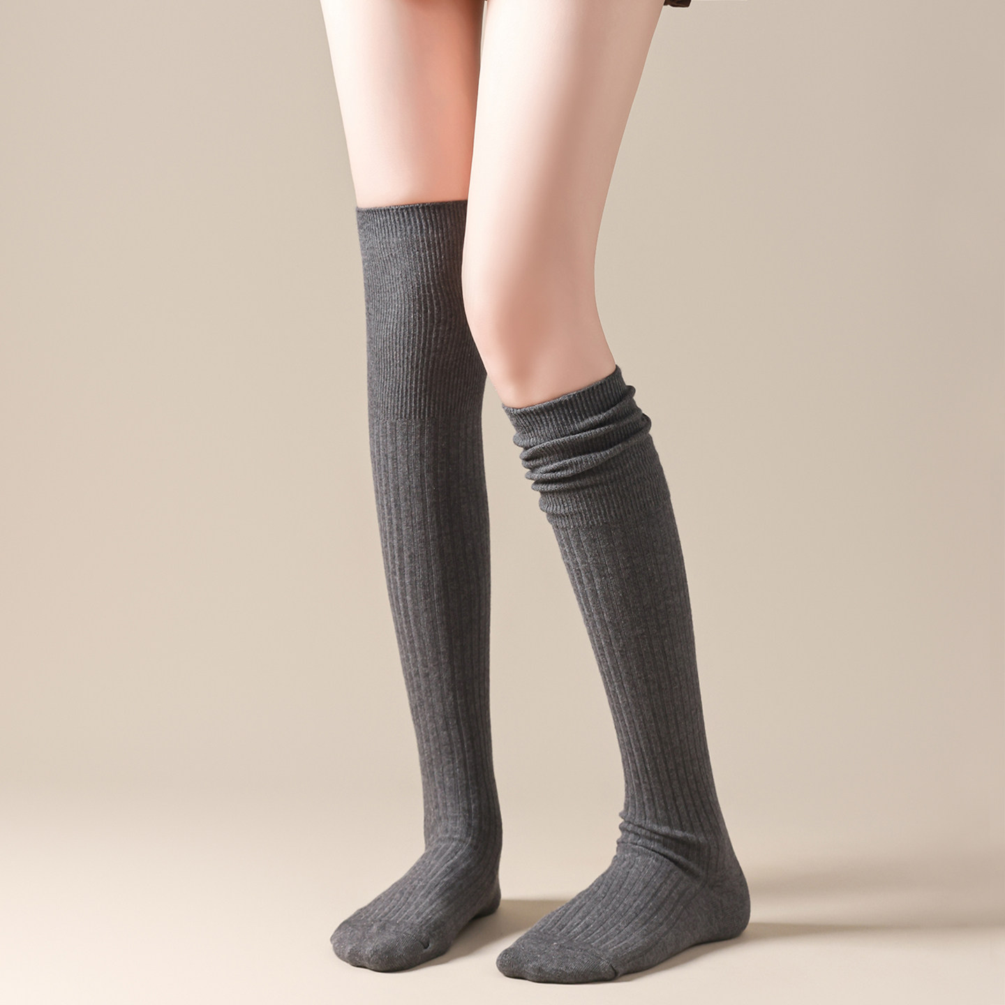 长靴过膝袜子女长筒袜夏季薄款纯棉配靴子小腿堆堆袜美拉德短靴袜,淘宝优惠券,粉丝福利购,淘宝优惠卷