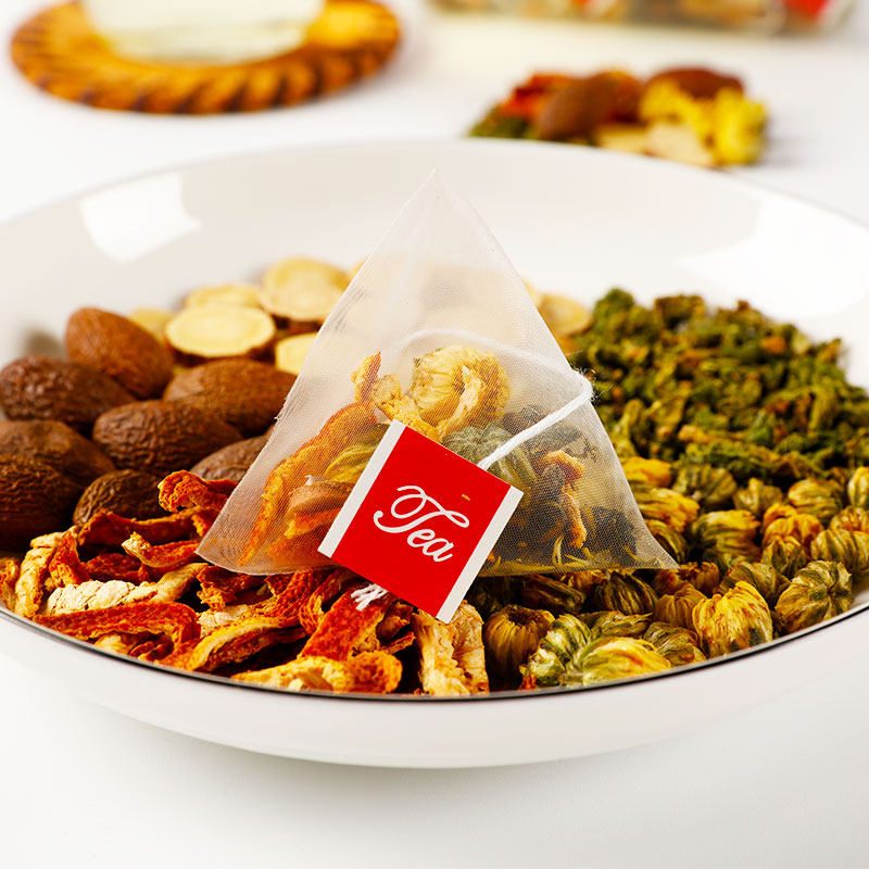 罗汉果金银清花肺润肺胖大海菊花茶 沁晚香代用/花草茶