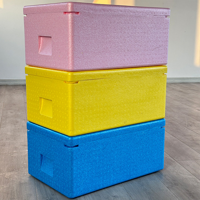 Epp food foam box canteen catering insulated box ice cream ice cream cold drink refrigerator commercial stall cold storage