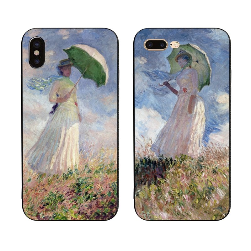 适用于梵高莫奈油画华为P30/P20/P10/P9plus手机壳nova4硅胶mate9 - 图2