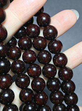 小叶紫檀10mm108颗老料满金星佛珠手串多圈带脖子上的男女手串