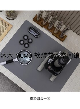 显微镜头样板间实验室植物主题昆虫标本装饰画标本书房组合装饰品
