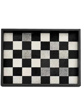 简约现代样板间客厅餐桌托盘醒酒器高脚杯桌面摆件组合茶几装饰品