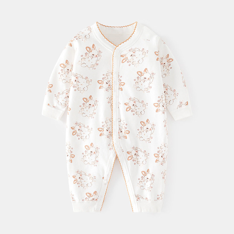 婴幼儿衣服秋季男女宝宝睡衣新生婴儿连体衣春秋款纯棉打底早秋装,淘宝优惠券,粉丝福利购,淘宝优惠卷
