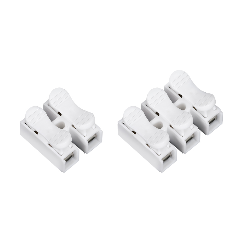 按压式快速接线端子CH-2位接线器快接头电线连接器并线器接线神器 - 图3