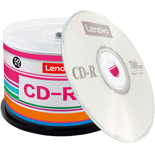 联想cd光盘VCD光盘MP3刻录光盘700MB空白盘cd-r刻录盘车载音乐CD光碟片无损刻录光碟音乐空白碟50片空白盘片-图2
