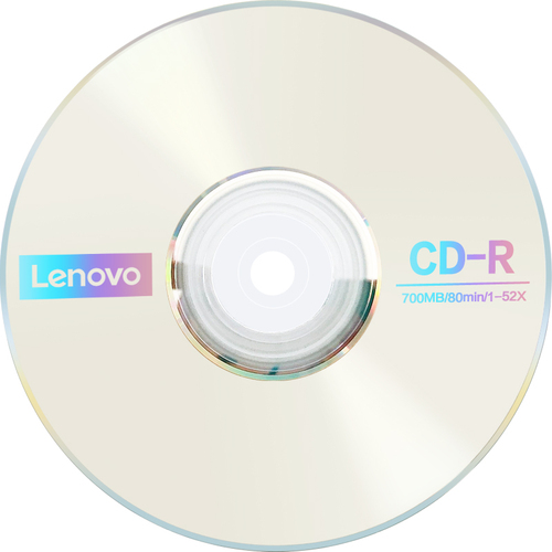 联想cd光盘VCD光盘MP3刻录光盘700MB空白盘cd-r刻录盘车载音乐CD光碟片无损刻录光碟音乐空白碟50片空白盘片