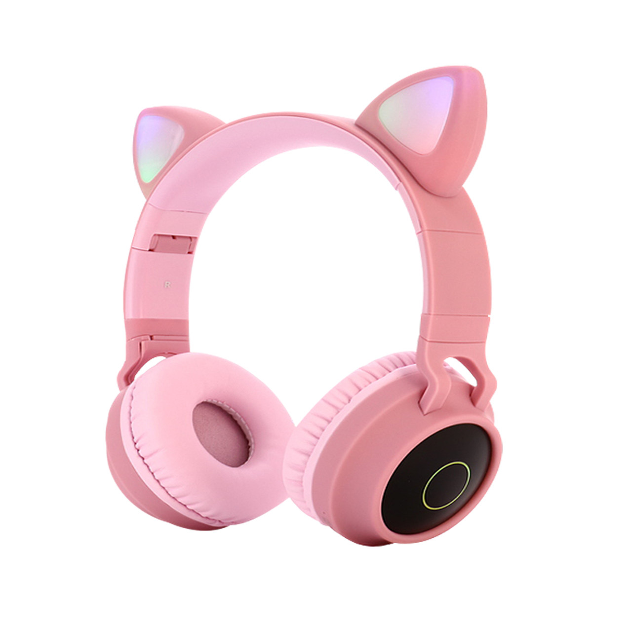 真无线猫耳朵头戴式女款可爱耳麦 湟锦数码蓝牙耳机