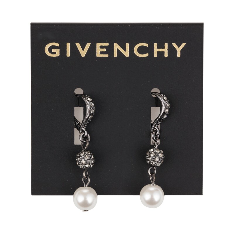 givenchy /纪梵希正品女黑色耳环 Clim海外耳环