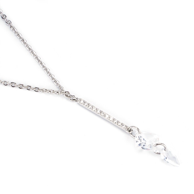 givenchy /纪梵希女士y形方钻项链 Clim海外项链