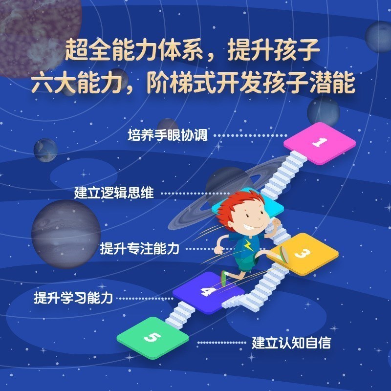 ecoey科教考古挖掘玩具儿童科普太阳系八大行星探索月球地球化石 - 图1