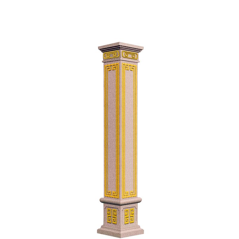 罗马柱子模具中式镜框方柱新农村自建房水泥大门装饰模型建筑模板 - 图3