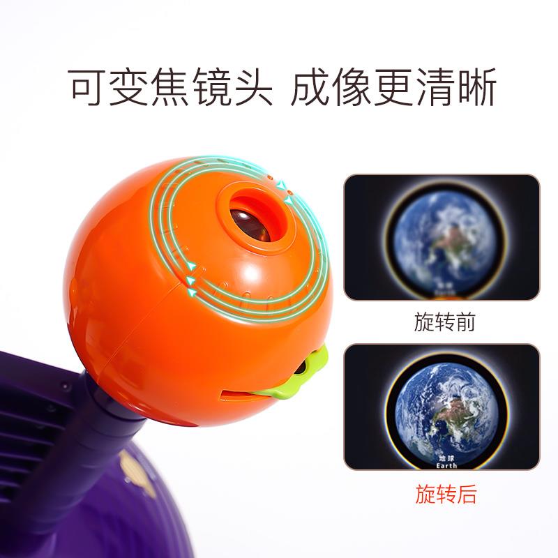 太阳系行星模型steam科学实验玩具旋转八大行星天体仪diy - 图0