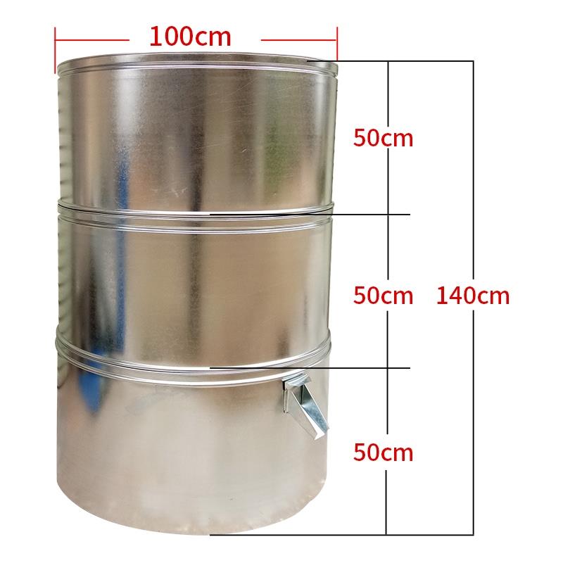 粮食储存仓大型家用储粮仓铁皮小粮仓储谷粮仓谷仓粮囤彩钢组合粮 - 图2