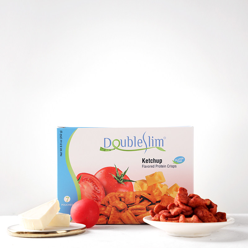 doubleslim德倍适咸味高蛋白薯片 德倍适膨化食品