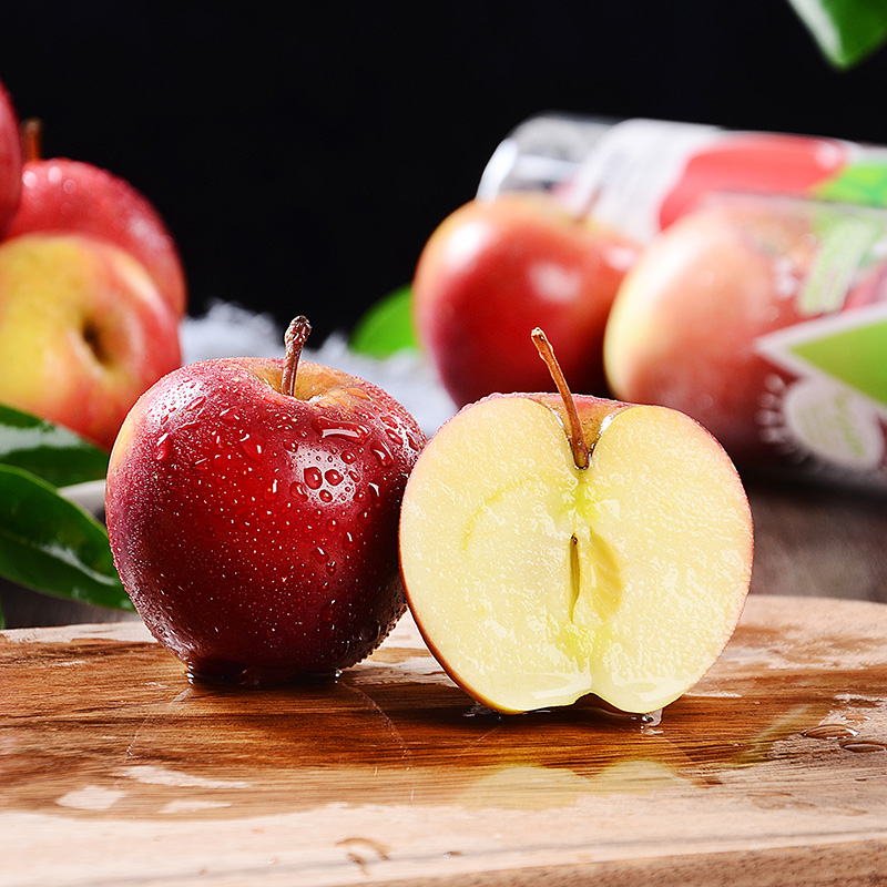 炜顿旗舰店新西兰进口小苹果当季水果新鲜樱桃小苹果火箭果试管苹果顺丰包邮0