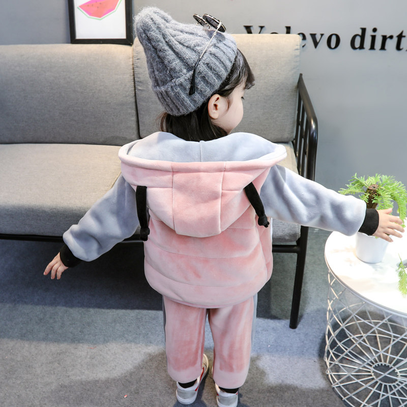 女童冬装2020新款韩版婴儿童装洋气 光派童装套装