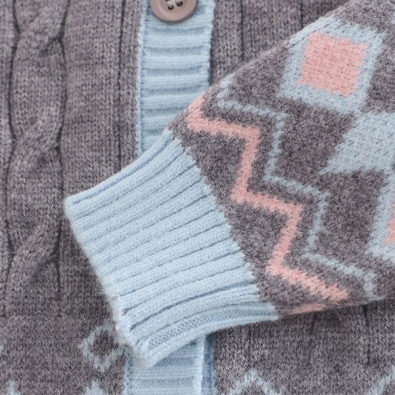 女宝宝秋冬连衣裙女童朱迪兔子警官毛衣裙套装婴儿秋季洋气公主裙,淘宝优惠券,粉丝福利购,淘宝优惠卷