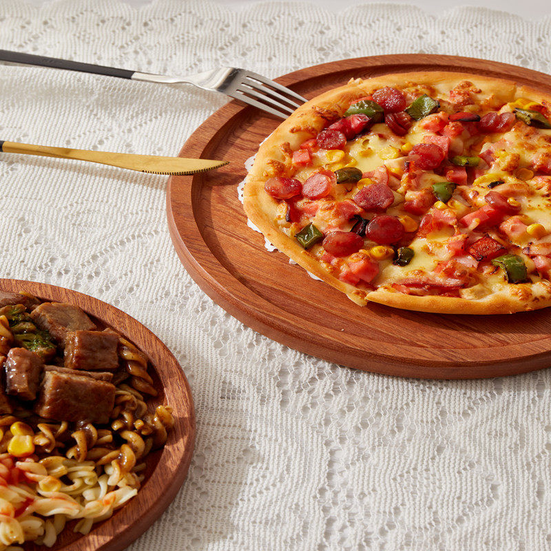 实木牛排餐盘日式木质披萨盘牛扒木板餐具木盘子木头托盘西餐摆盘,淘宝优惠券,粉丝福利购,淘宝优惠卷