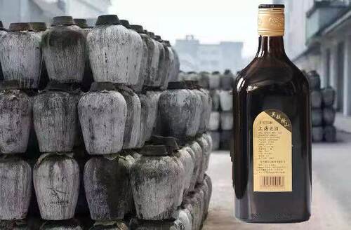 绍兴正宗花雕酒十年陈糯米酒上海老酒黑标整箱装500mlx12瓶 - 图1