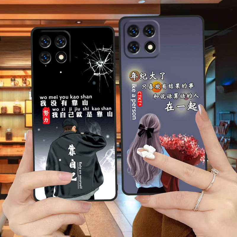 华为honorx30i荣耀x30i手机壳TFY-AN00全包边防摔硅胶软壳男女网红新款华为荣耀x30i可爱磨砂创意中国风个性 - 图0