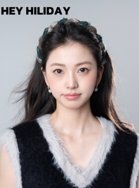 新款秋冬波浪发箍甜美可爱少女发饰简约休闲时尚百搭气质头饰复古