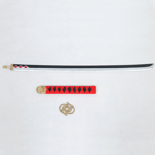 星漫 阴阳师鬼切龙胆霖心cos道具服痒痒鼠皮肤 定制刀不可开刃 - 图0