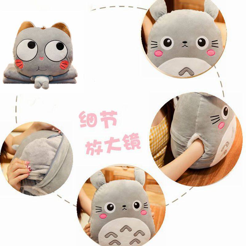 抱枕被子两用三合一靠垫靠枕夏季毯子汽车办公室午睡枕头车载毛毯,淘宝优惠券,粉丝福利购,淘宝优惠卷