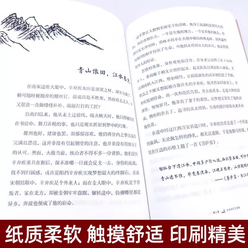 李清照词传半世烟雨半世落花正版中国古诗词鉴赏辞典宋代才女李清照诗词集全集历史名人大人物传记古典文学诗歌诗词书古代文学常识