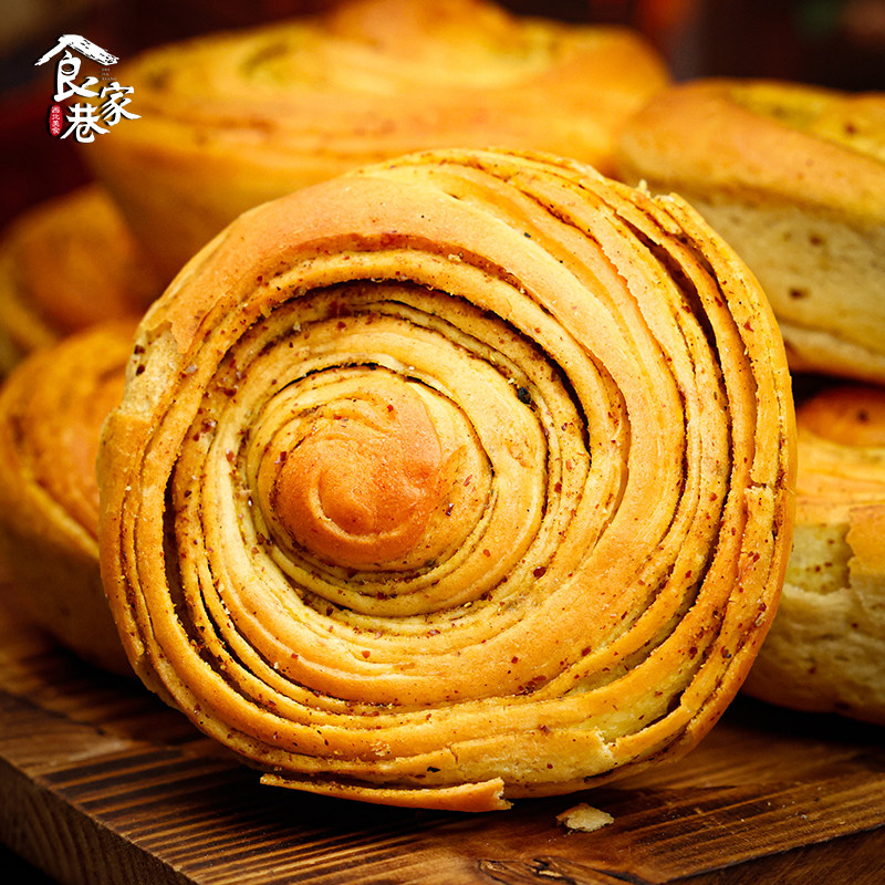 食家巷甘肃特产胡麻饼小烧锅烧壳子亚麻籽卷饼千层饼子零食糕点,淘宝优惠券,粉丝福利购,淘宝优惠卷