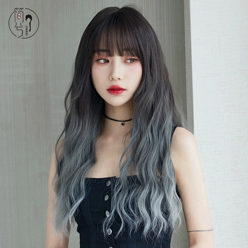 Кудрявый парик, европейский стиль, градиент, средней длины