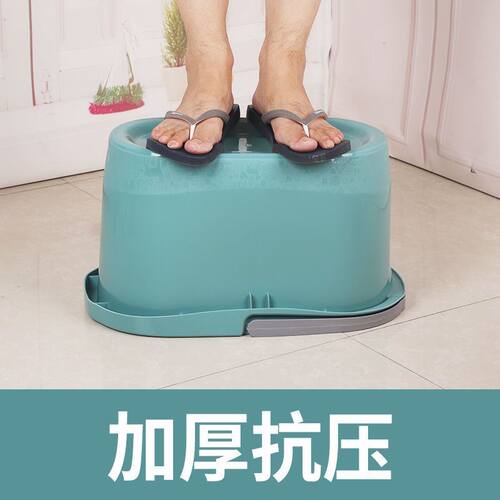 平板拖把桶单桶家用长方形洗拖桶加厚塑料拖地桶胶棉拖桶清洗手提 - 图1
