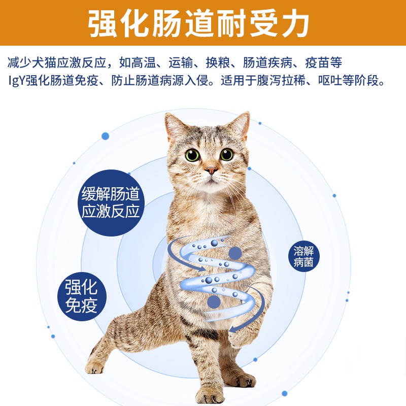 申亚威能IGY特抗力适用于细小猫瘟鼻支疱疹病毒阶段免疫球蛋白 - 图1