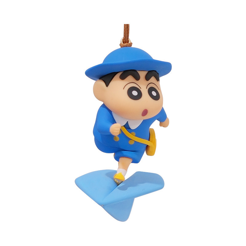 正版蜡笔小新纸飞机汽车挂件后视镜车载吊坠创意平安香薰片挂饰女,淘宝优惠券,粉丝福利购,淘宝优惠卷