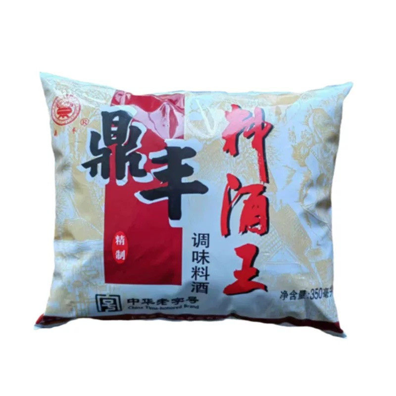 鼎丰料酒王350ml/袋 腥解膻海鲜牛肉羊肉烹饪调料家用增香袋装,淘宝优惠券,粉丝福利购,淘宝优惠卷