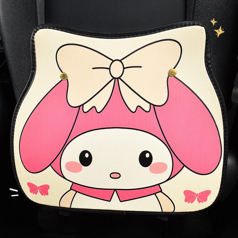 新款四季通用可爱卡通汽车防踢垫座椅後背卡通内饰椅背防护垫,淘宝优惠券,粉丝福利购,淘宝优惠卷