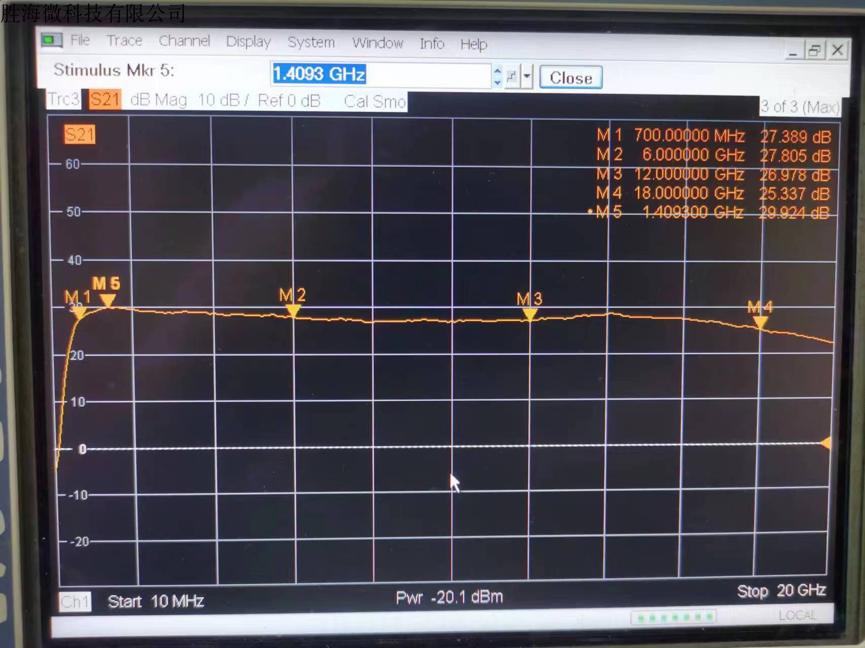 CTT进口 ULA1801-2610-30 1-18GHz 增益28dB 10dBm射频放大器 - 图3