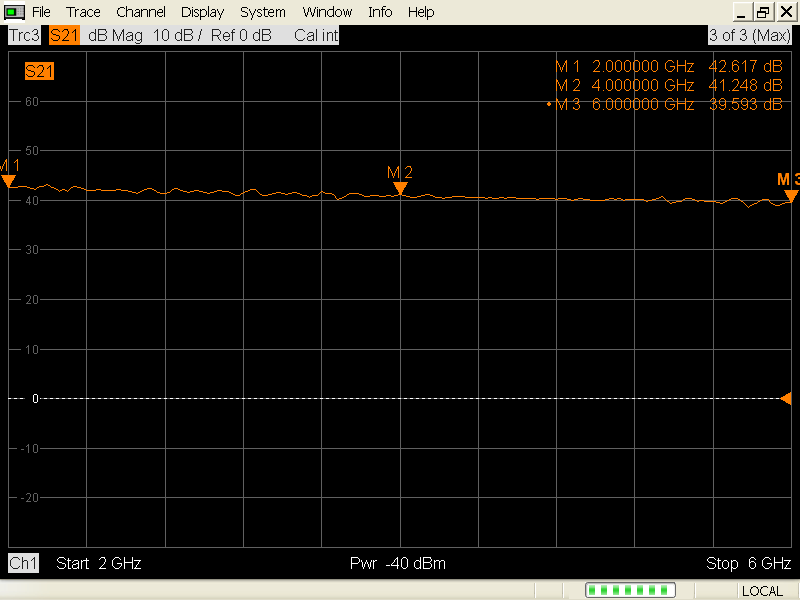 2-6GHz 2000-6000MHz 17dBm 40dB SMA LNA 放大器 低噪声放大器 - 图2