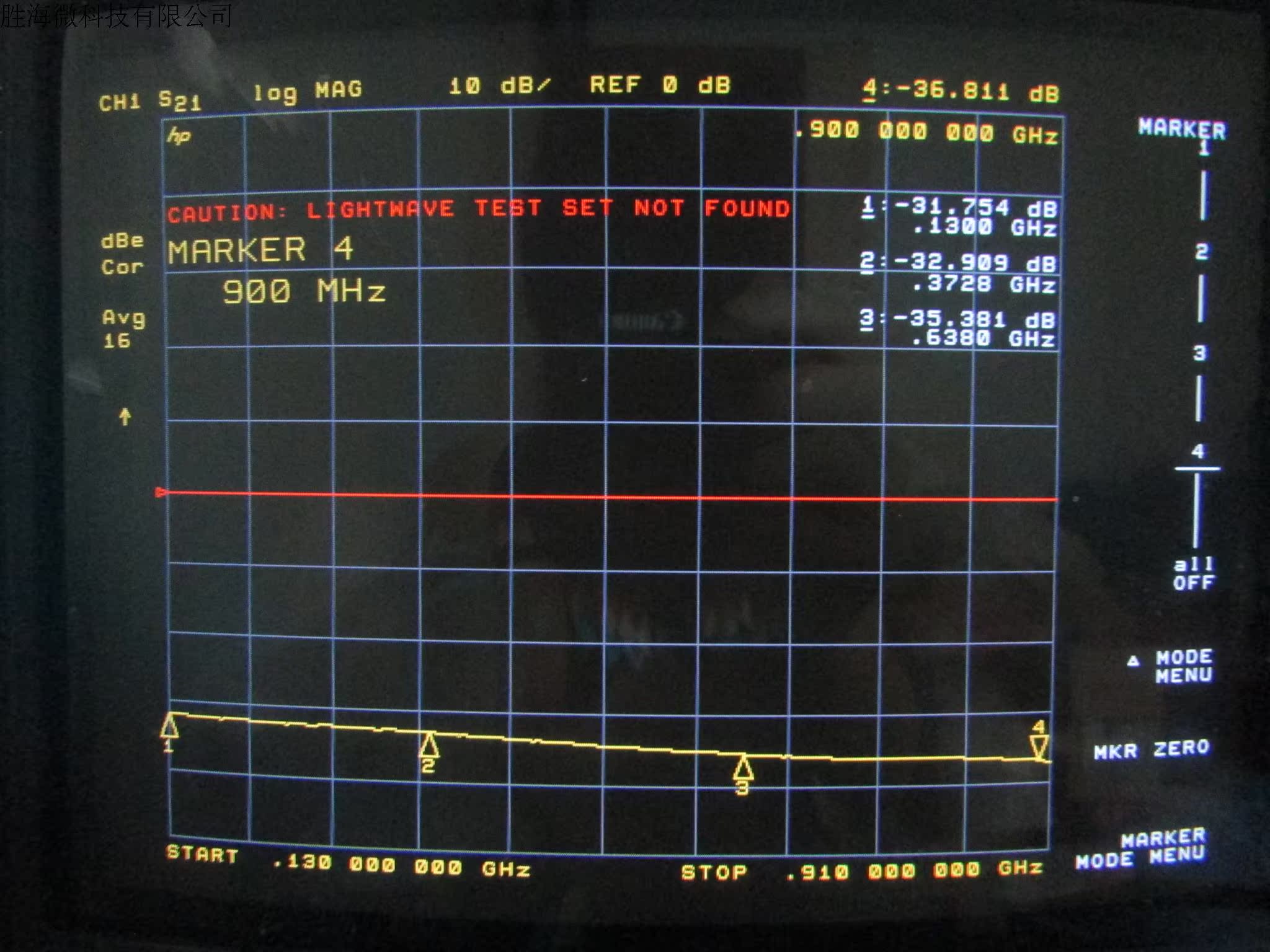 进口QB-761 10-900MHz 23dB 18dBm 射频微波低噪声放大器 - 图3