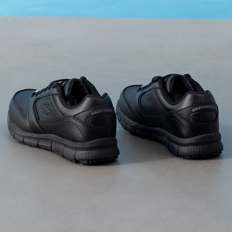 斯凯奇秋季新款全黑休闲子鞋女款运动鞋小皮鞋官方正品工作鞋,淘宝优惠券,粉丝福利购,淘宝优惠卷