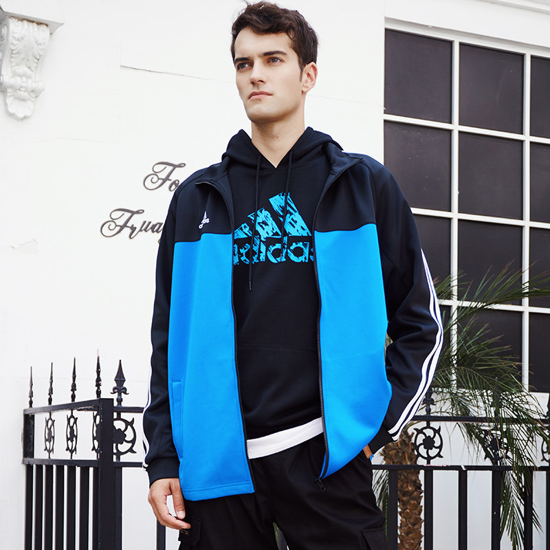 阿迪达斯男春秋2020新款宽松夹克 adidas猎途运动茄克/外套