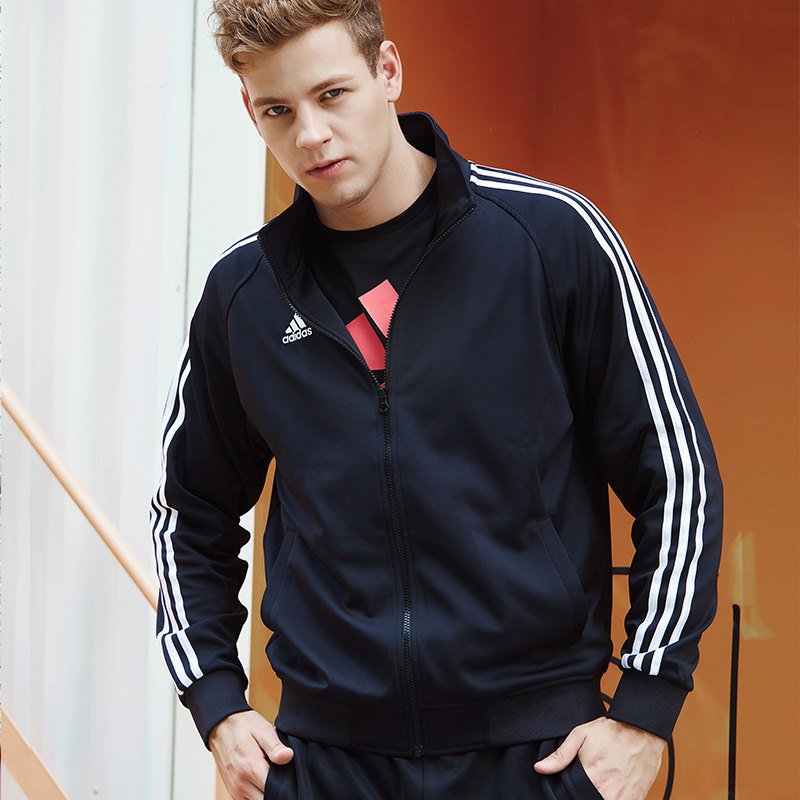 阿迪达斯男春秋2020新款宽松夹克 adidas猎途运动茄克/外套
