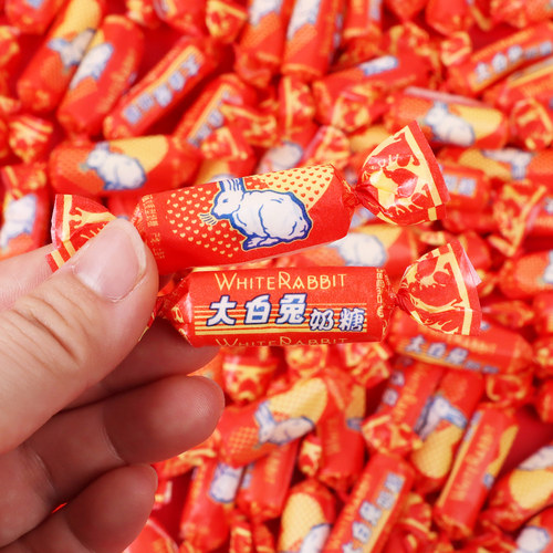 上海冠生园大白兔奶糖结婚庆喜糖果小零食奶糖散装原味500g正品 - 图3