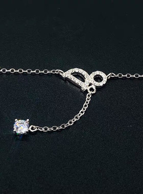 致女生字母DO项链欧美风