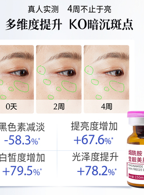 烟酰胺熊果苷提亮肤色改善暗沉斑