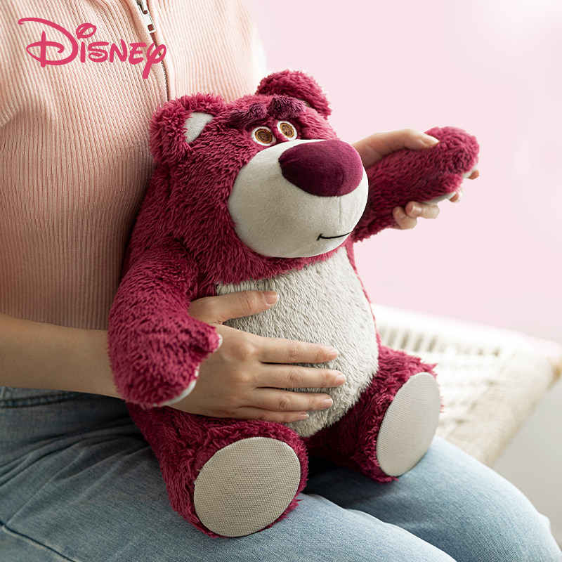 迪士尼D27草莓熊蓝牙音响毛绒公仔超可爱玩偶音箱生日礼物送女生