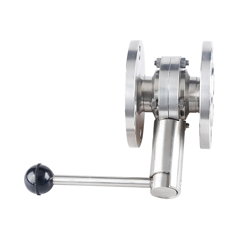 304不锈钢法兰蝶阀卫生级手动涡轮鸭嘴对夹法兰式蝶阀DN100 50 65,淘宝优惠券,粉丝福利购,淘宝优惠卷